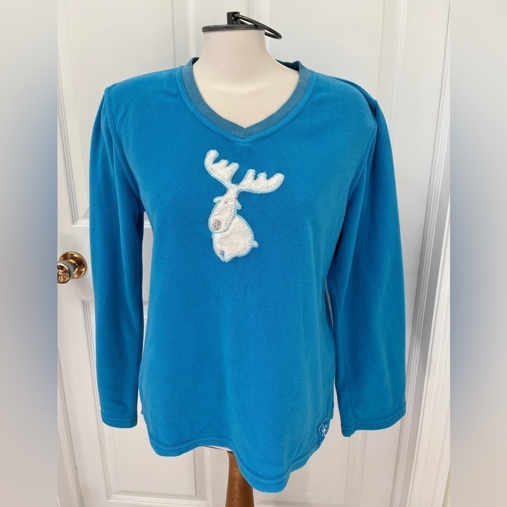 Silk and satin pajama top size large